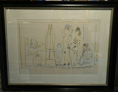 Picasso, L'Atelier du Vieux Peinte