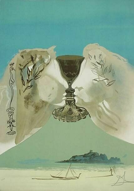 Dali- The Golden Chalice/SOLD