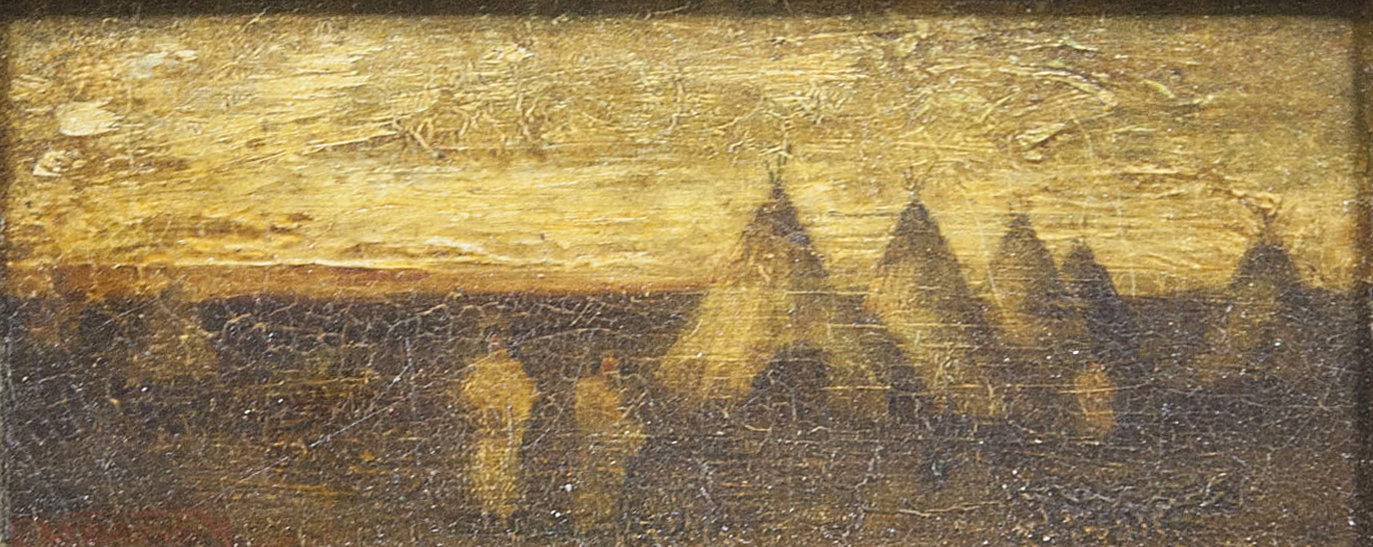 Ralph Blakelock - Indians and Tepes