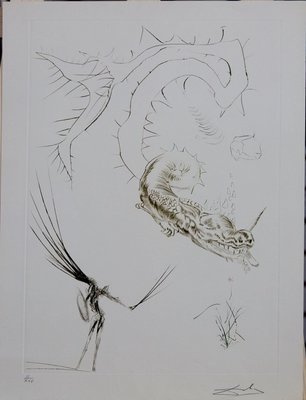 Salvador Dali. Tristan or The Dragon