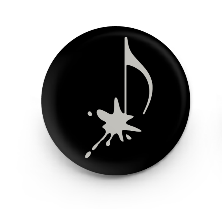 Splat Note™ Button (1&quot; round)