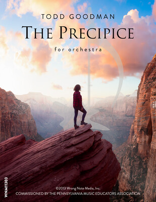 The Precipice - orchestra SCORE, by Todd Goodman