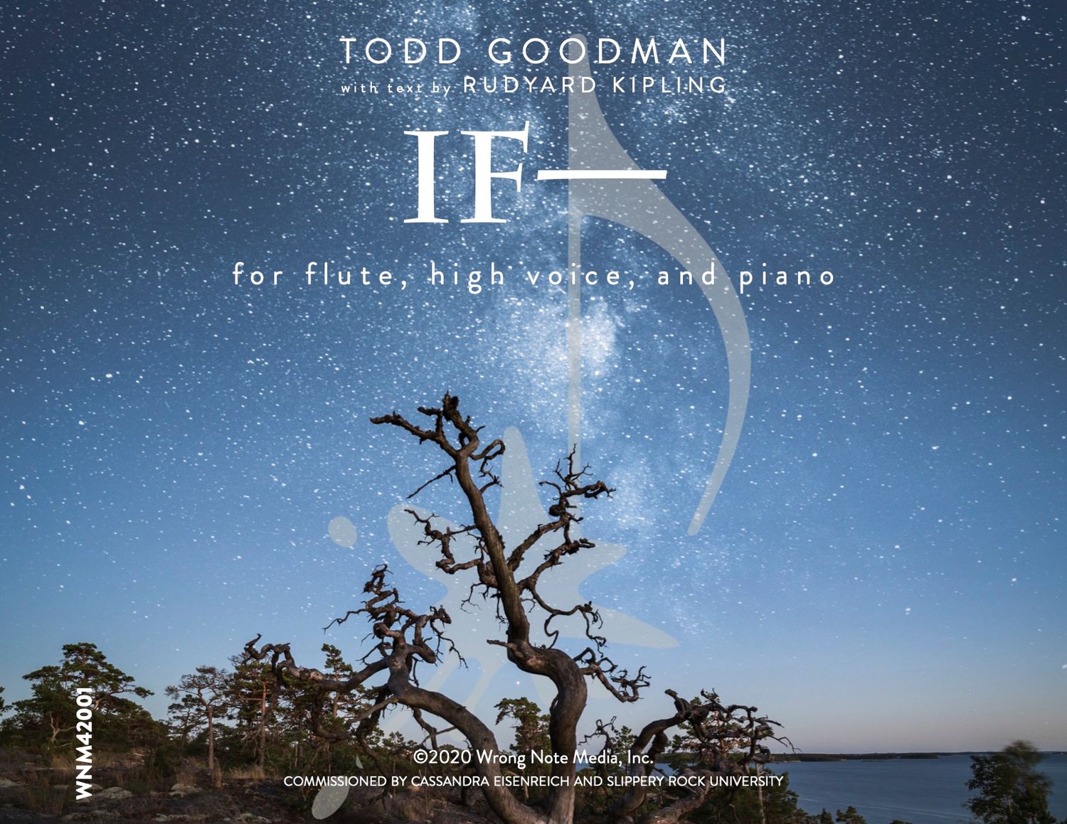 IF— (high voice and flute choir) by Todd Goodman