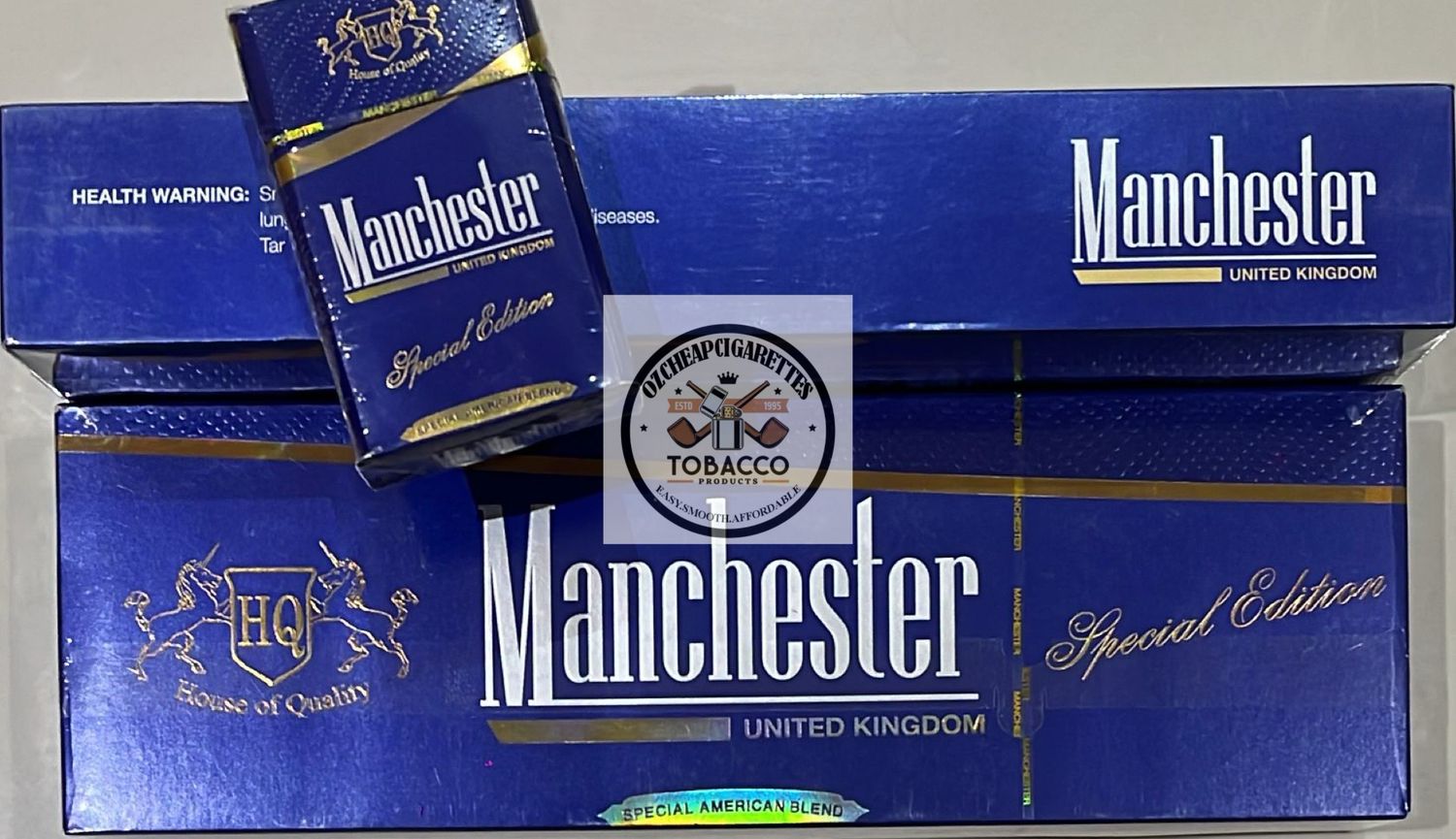 manchester blues cigarettes Manchester Blue (Special edition) cigarettes