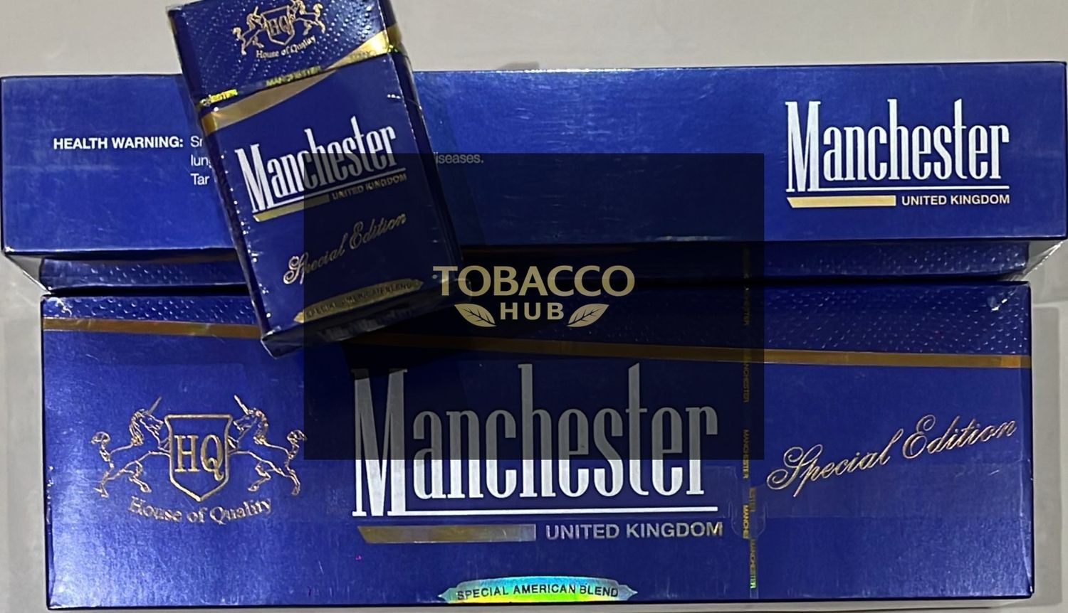 Manchester Blue (Special edition) cigarettes