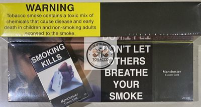 Cheap cigarettes online Manchester Classic Gold (Plain Package) | Price from A$17/packet (20 Cigar…