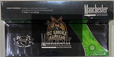 Manchester Green Crush Menthol