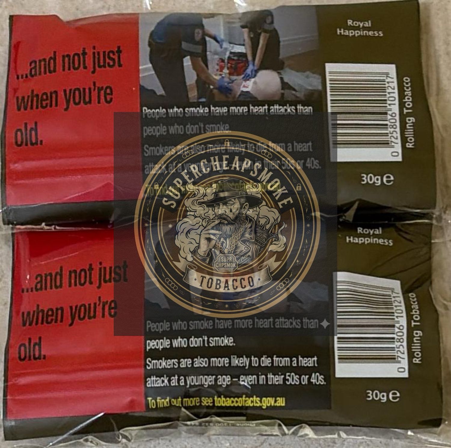 30g R.Y.O | Chop Chop Tobacco | Royal Happiness