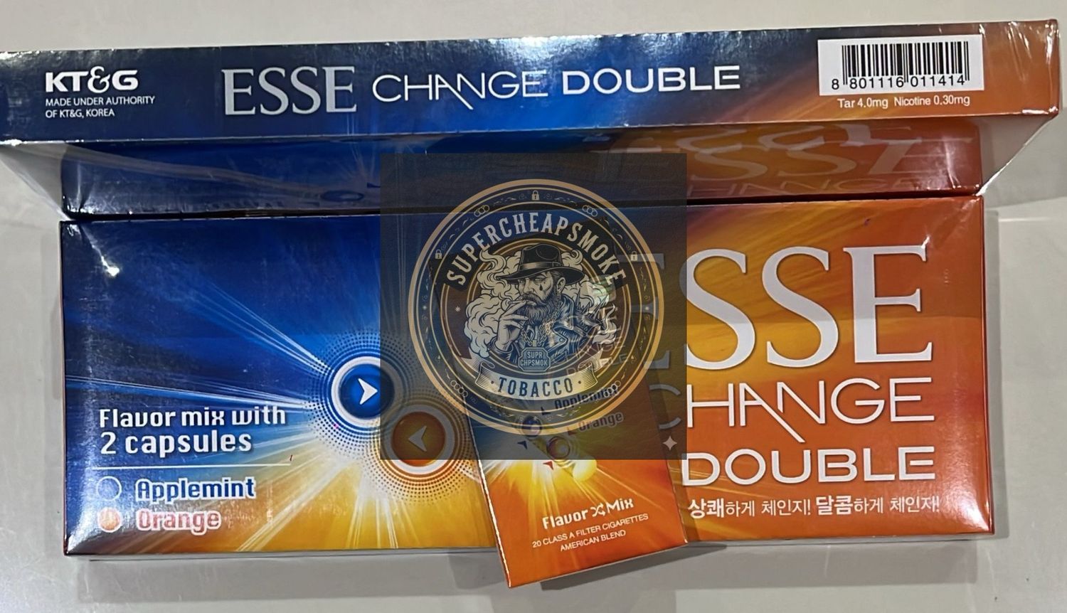 Esse Change Double (Apple Mint &amp; Orange)