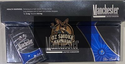 Manchester Blue Crush Menthol