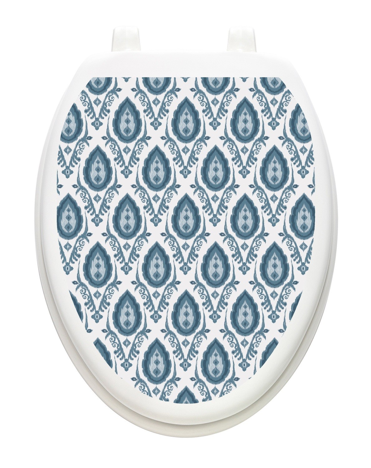 Denim Damask