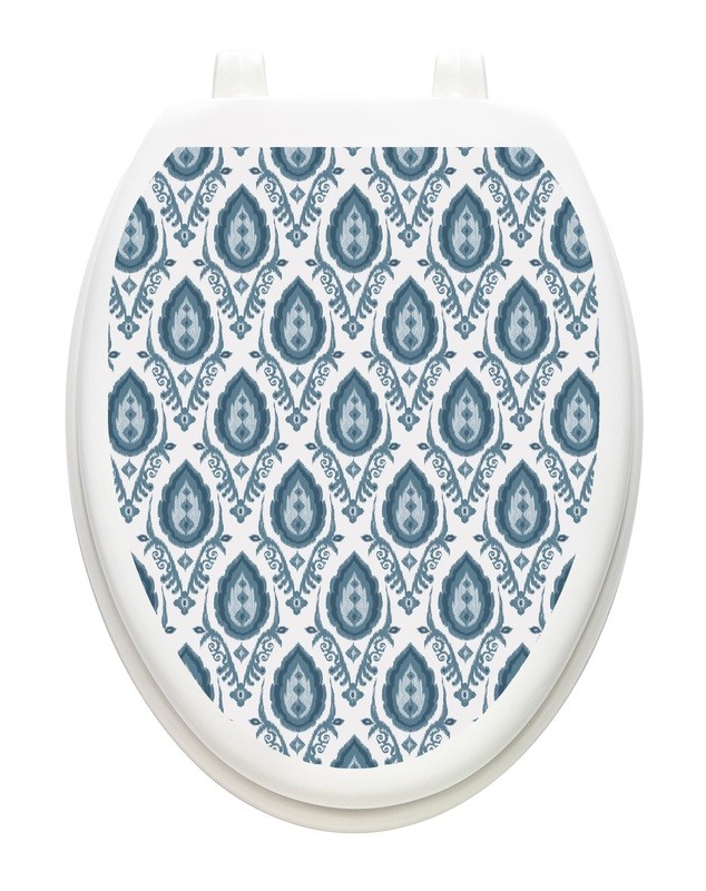 Denim Damask