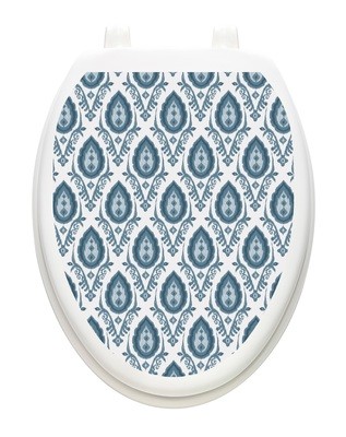 Denim Damask