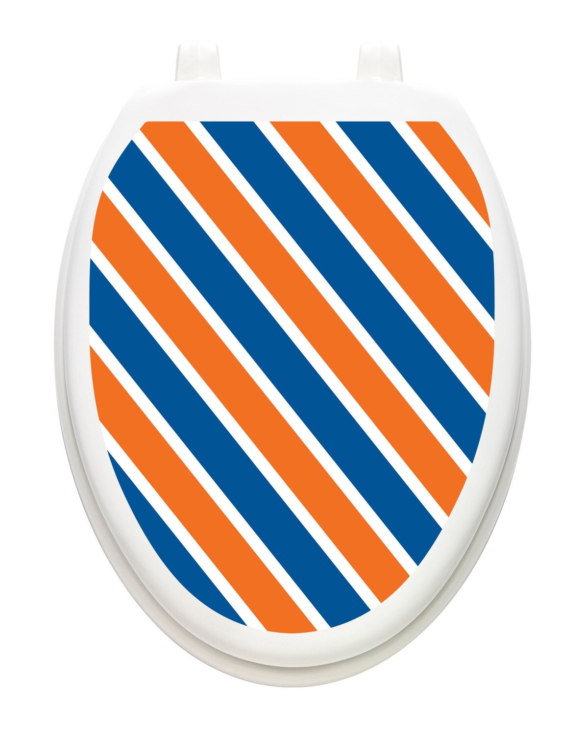 Collegiate Stripe Blue and Orange