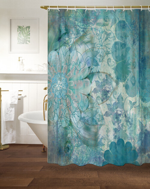 Blue Floral Haze