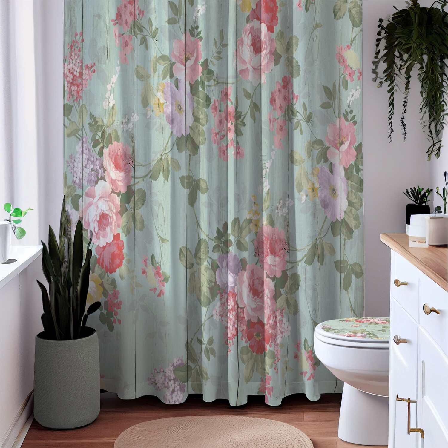Shiplap Floral