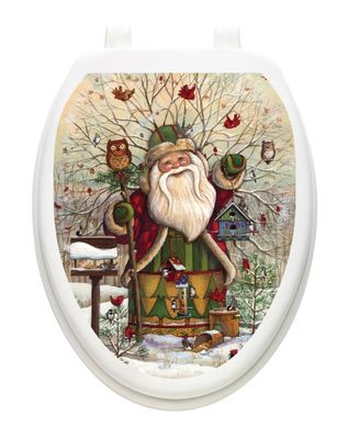 Santa in the Woods