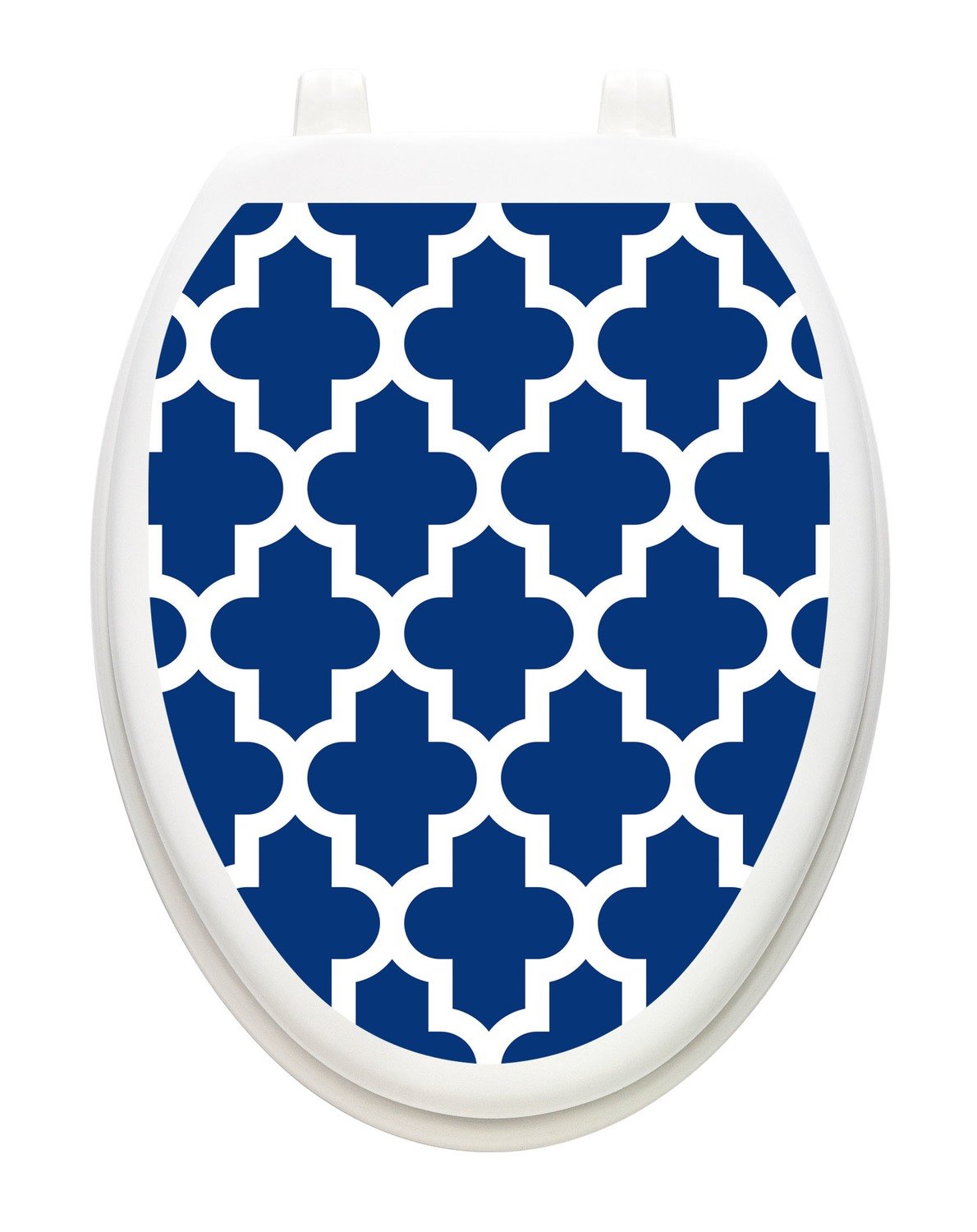 Quatrefoil Navy