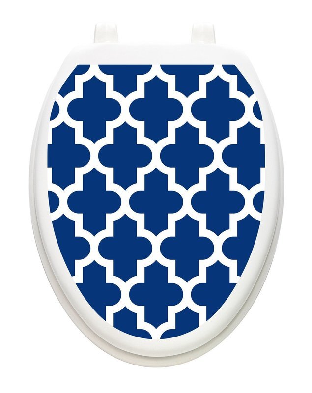 Quatrefoil Navy