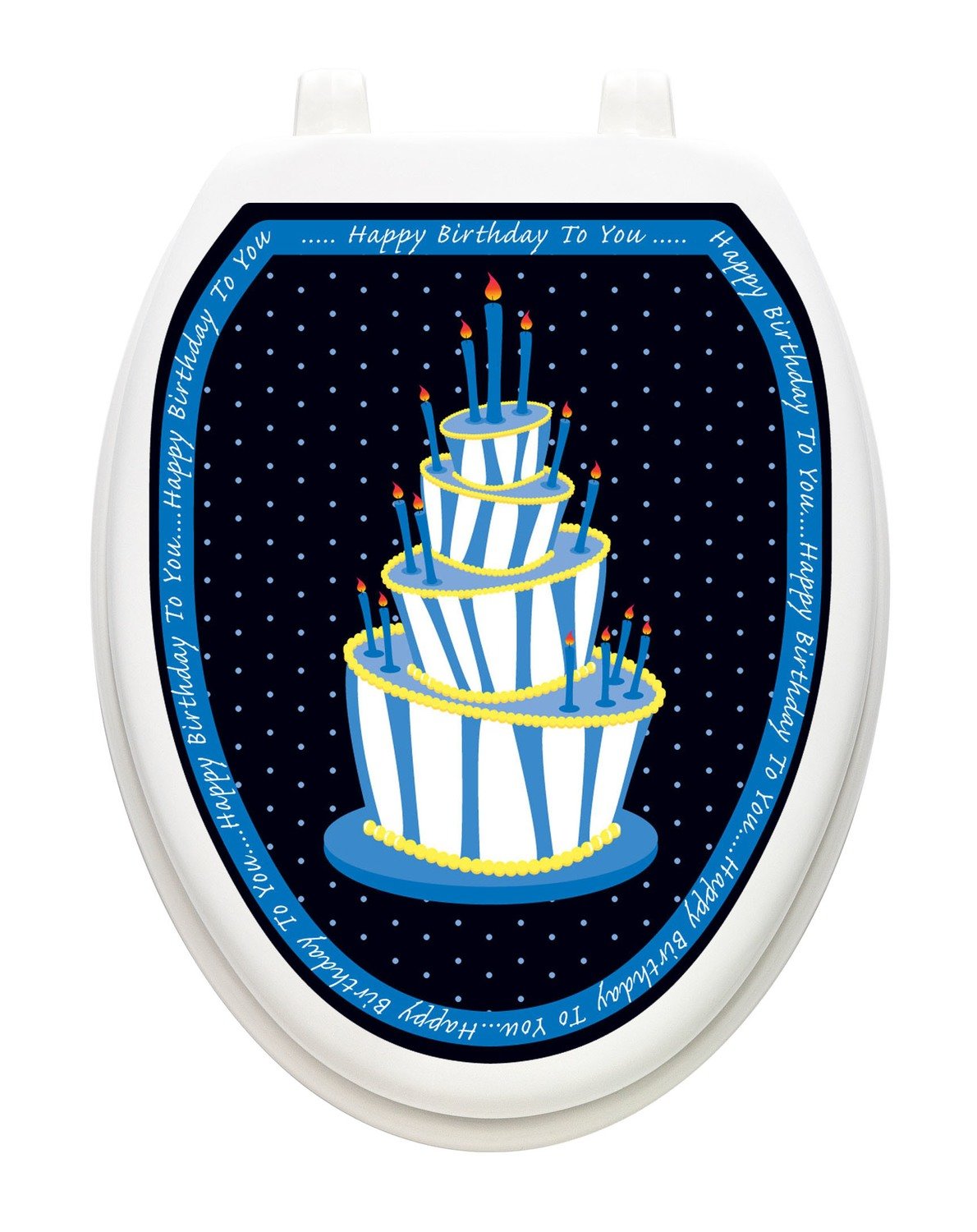 Blue Birthday Cake
