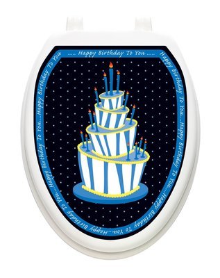 Blue Birthday Cake