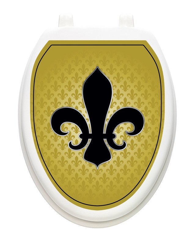 French Lily Black and Gold