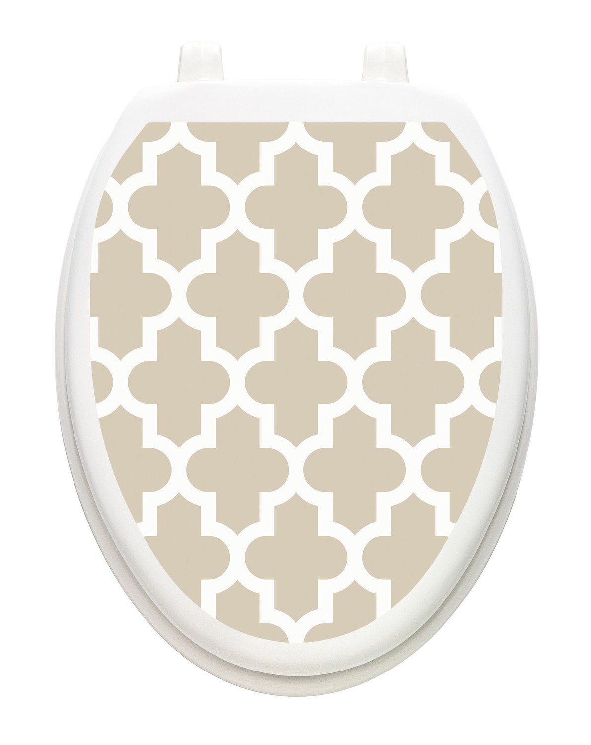 Quatrefoil Taupe