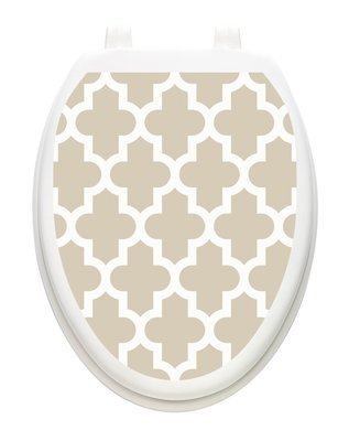 Quatrefoil Taupe