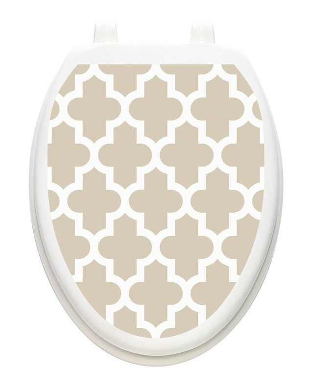 Quatrefoil Taupe