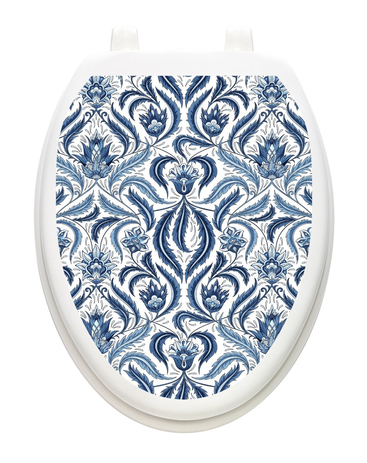 Blue Damask