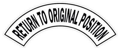 Return To Original Position Return To Original Position