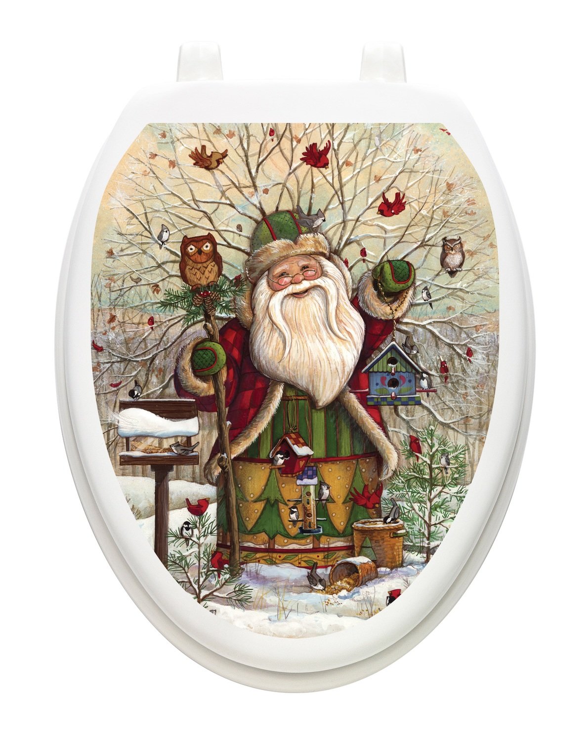 Santa in the Woods