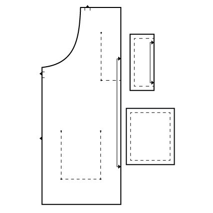 Reversible Apron Pattern