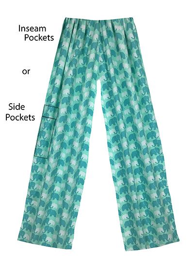 Flannel Pocket PJs - Group 3