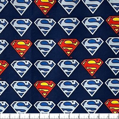 Rag Quilt Kit - Superman