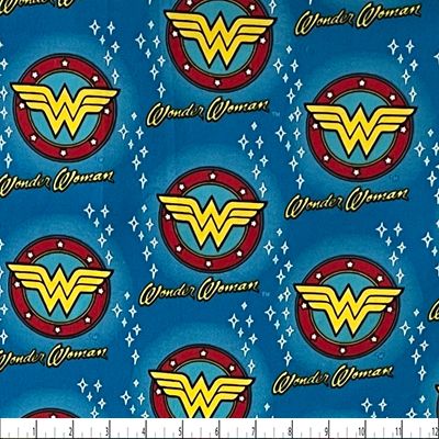 Rag Quilt Kit - Wonder Woman Logo