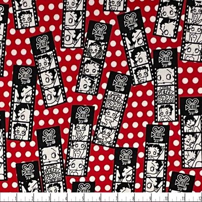 Rag Quilt Kit - Betty Boop
