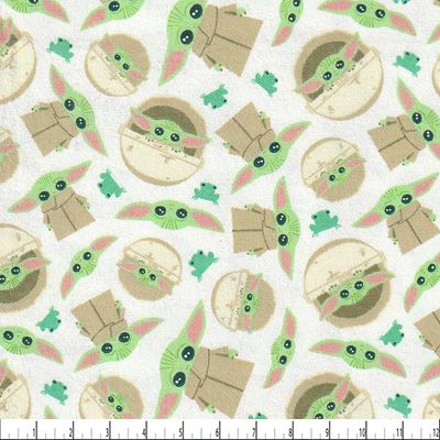 Rag Quilt Kit - Grogu