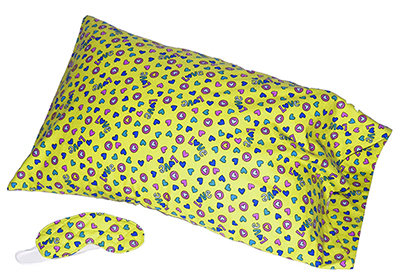 Pillowcase &amp; Sleeping Mask - Cotton/Licensed Prints