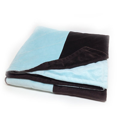 Minky Duo Blanket - Striped or Solid