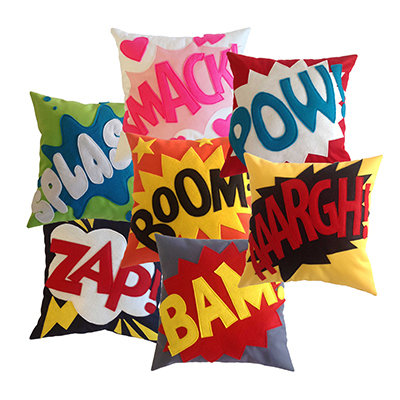 Comic Action Cushion