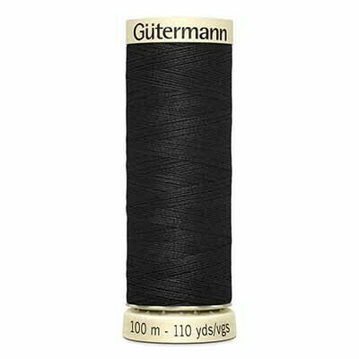 Gütermann Sew-All Thread 100m, Thread Colour: Black