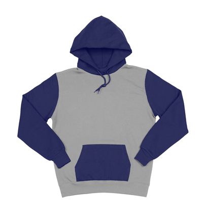 2 Tone Hoodie Kit - Heather Grey