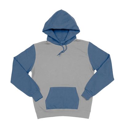 2 Tone Hoodie Kit - Heather Grey
