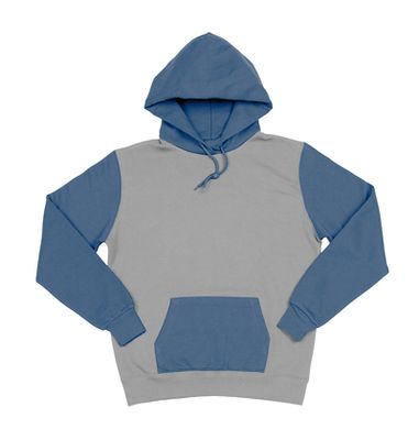 2 Tone Hoodie Kit - Heather Grey