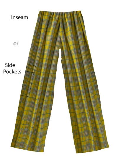 Flannel Pocket PJs - Group 2