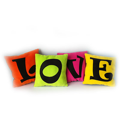 Mini Monogram Cushion - Set of 4