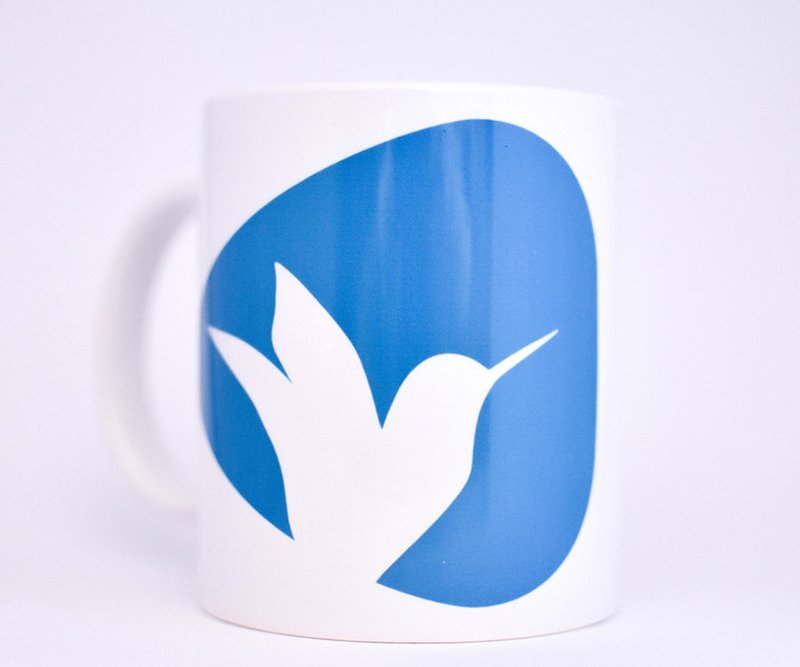 Caneca Oásis Polinizadores - Beija-flor-dourado