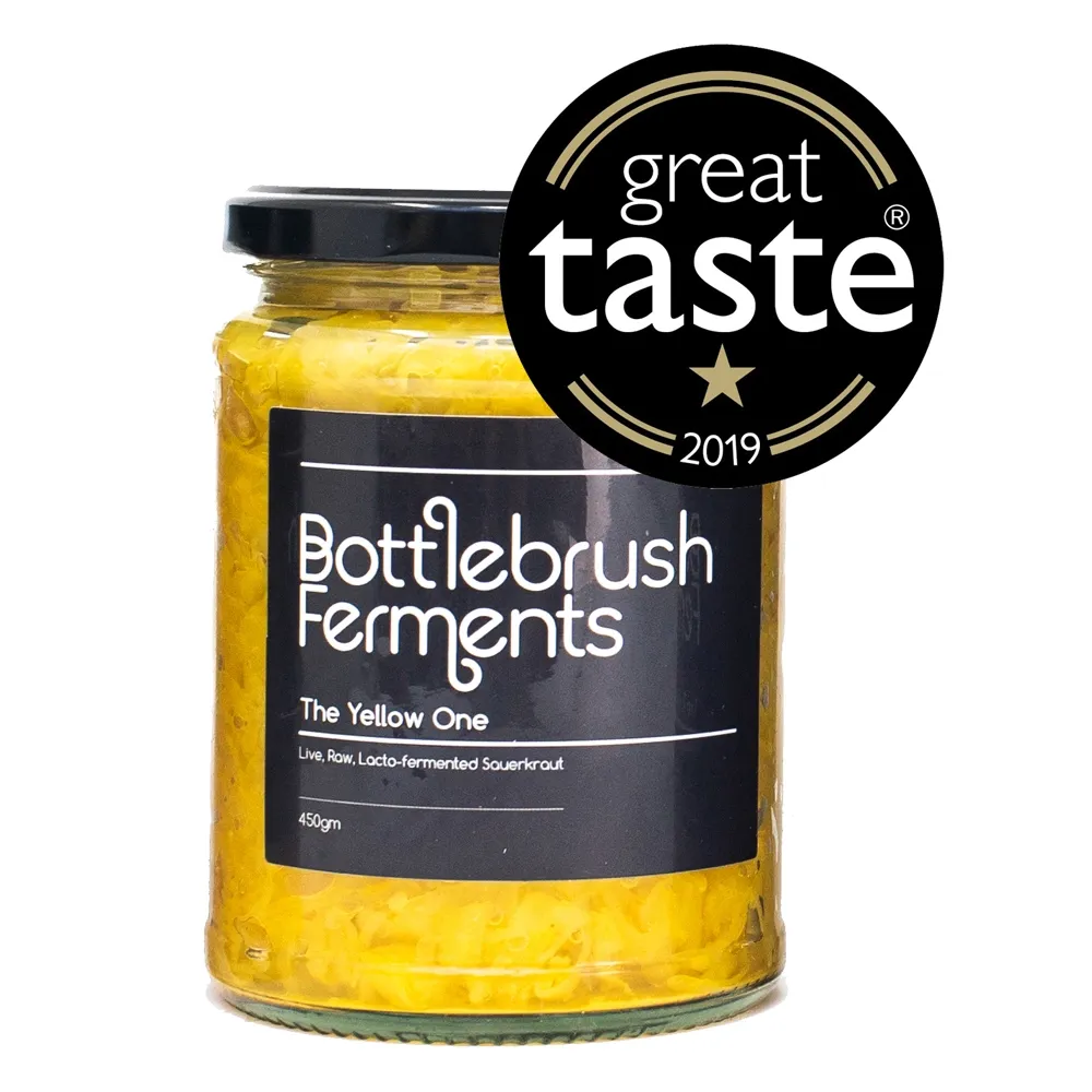 The Yellow One - Sauerkraut by BOTTLEBRUSH FERMENTS