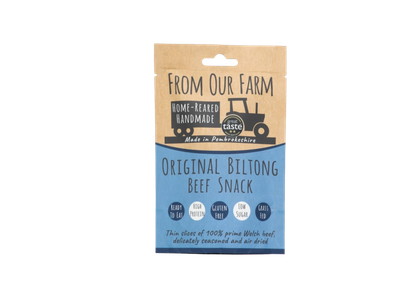 Original Grass Fed Beef Biltong - Award Winning Keto Meat Snack by FROM OUR FARM